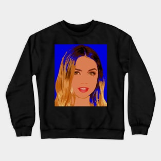 ana de armas Crewneck Sweatshirt